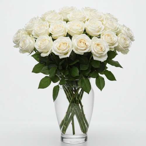 White Roses Bouquet