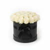 White Pearl Roses Hat Box White Pearl Roses Hat Box